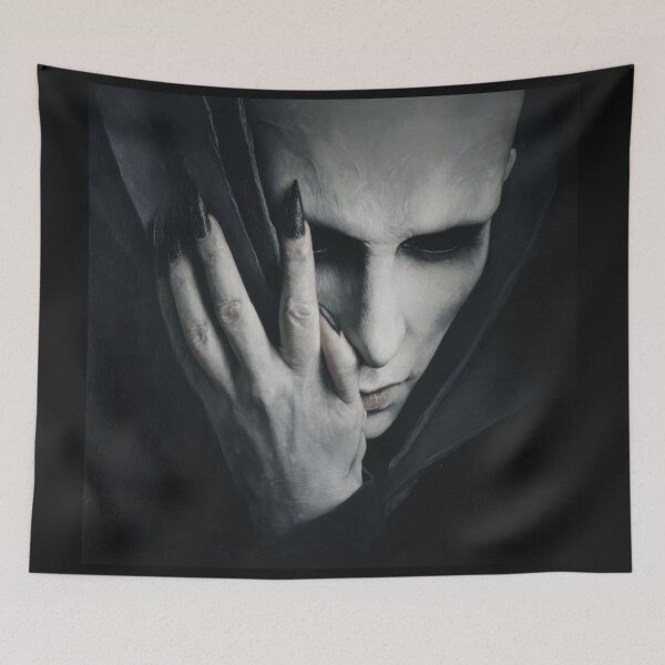 Item preview, Pale Gothic Figure with Black Talons and Shadowed Eyes designed and sold by Shannon Hilson.