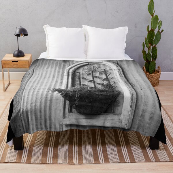Item preview, Rustic Bloom Black and White designed and sold by WrightDesignsUS.