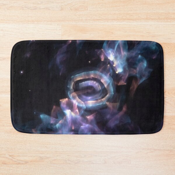Item preview, Abstract Nebula with Swirling Ring | Cosmic Aura Space Art designed and sold by Wild-way Art.