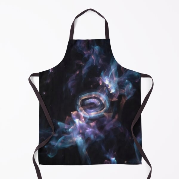 Item preview, Abstract Nebula with Swirling Ring | Cosmic Aura Space Art designed and sold by Wild-way Art.