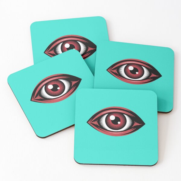 Item preview, Red Eye Gothic Logo designed and sold by TeeVibeHaus.
