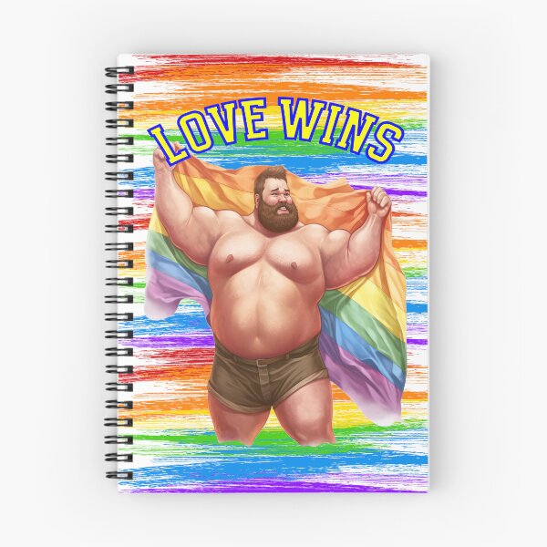 Item preview, “Pride Parade Bear – Love Wins!” designed and sold by MysticOzzy.