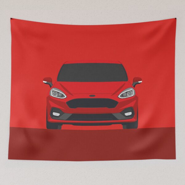 Item preview, Fiesta ST mk8 - Vector drawing designed and sold by yohannlp.