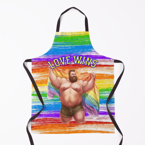 Item preview, “Pride Parade Bear – Love Wins!” designed and sold by MysticOzzy.