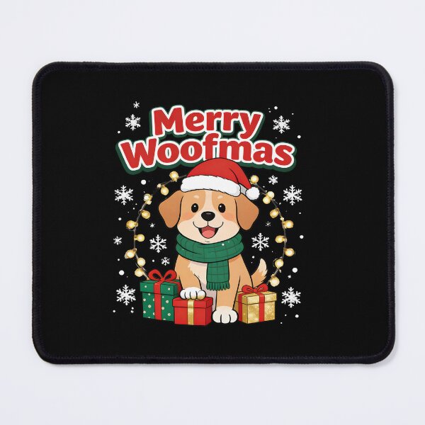 Item preview, christmas Dog merry woofman designed and sold by Uglyandcute.