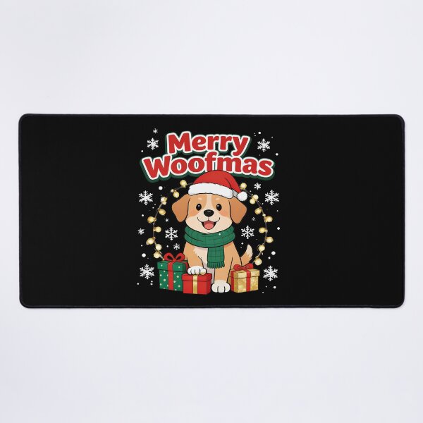 Item preview, christmas Dog merry woofman designed and sold by Uglyandcute.