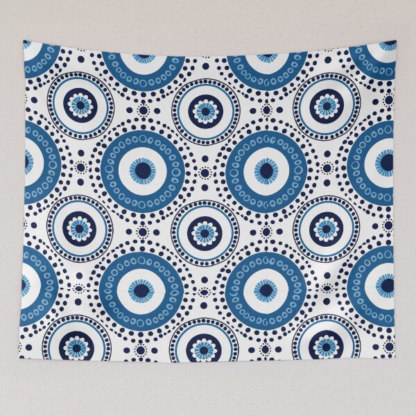 Item preview, Abstract Greek Eye Pattern Minimal Protective Design designed and sold by daila70.