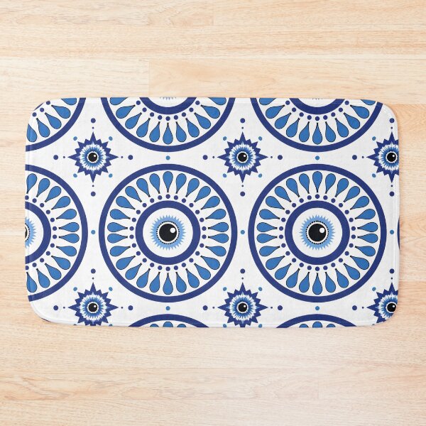 Item preview, Contemporary Nazar Motif Stylized Greek Eye Design designed and sold by daila70.