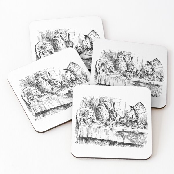 Item preview, Alice in the Mad Tea Party – Classic Illustration designed and sold by DandoLaTalla.