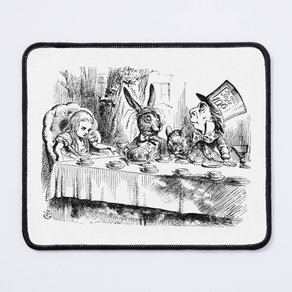 Item preview, Alice in the Mad Tea Party – Classic Illustration designed and sold by DandoLaTalla.