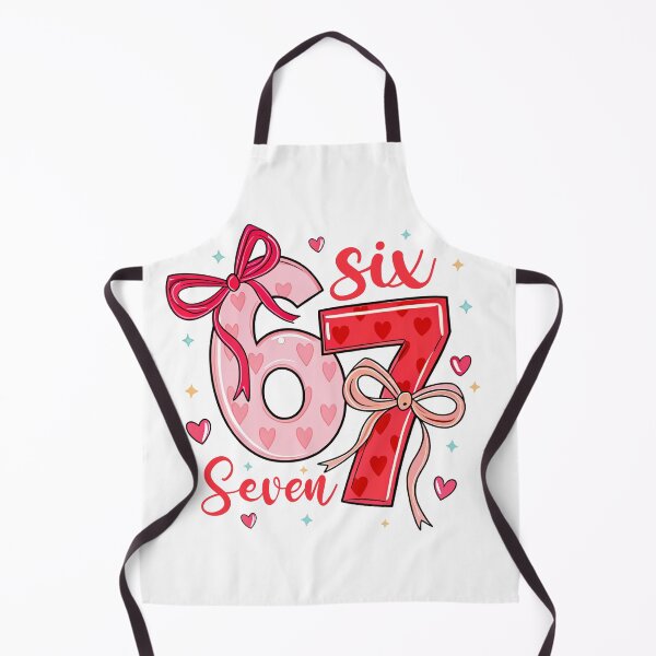 Artikelvorschau, Süßes Valentinstagsgeschenk mit der Aufschrift „67 Six Seven“ für die Freundin entworfen und verkauft von New Art.