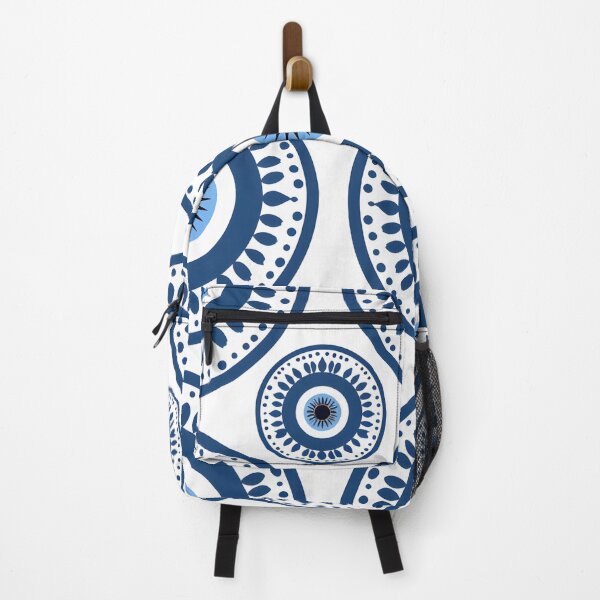 Item preview, Modern Greek Eye Pattern Abstract Protective Motif designed and sold by daila70.