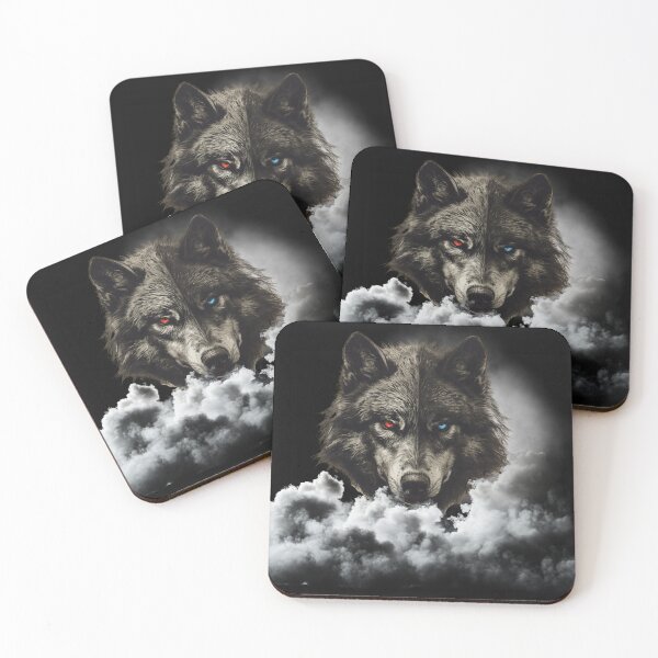 Item preview, A large wolf in the fog- gift for hunters designed and sold by Lovelalaland.