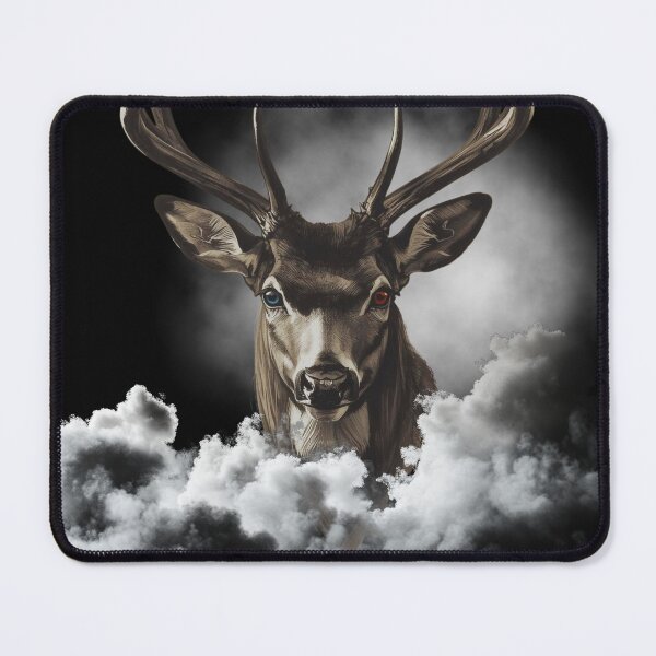 Item preview, A large deer surrounded by fog - gift for hunters designed and sold by Lovelalaland.