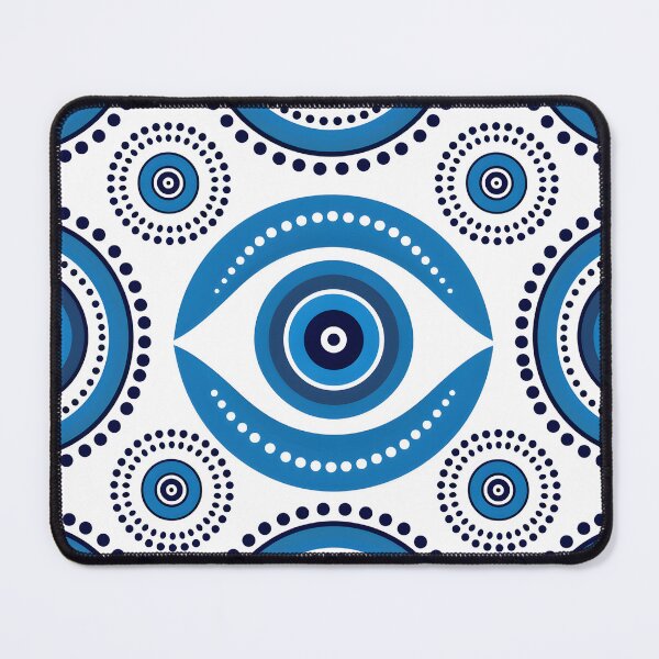 Item preview, Stylized Nazar Pattern Modern Greek Decorative Motif designed and sold by daila70.