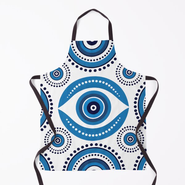 Item preview, Stylized Nazar Pattern Modern Greek Decorative Motif designed and sold by daila70.