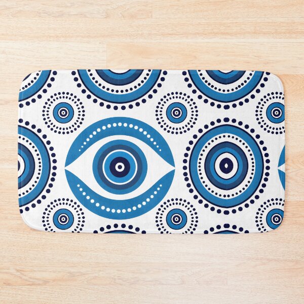 Item preview, Stylized Nazar Pattern Modern Greek Decorative Motif designed and sold by daila70.