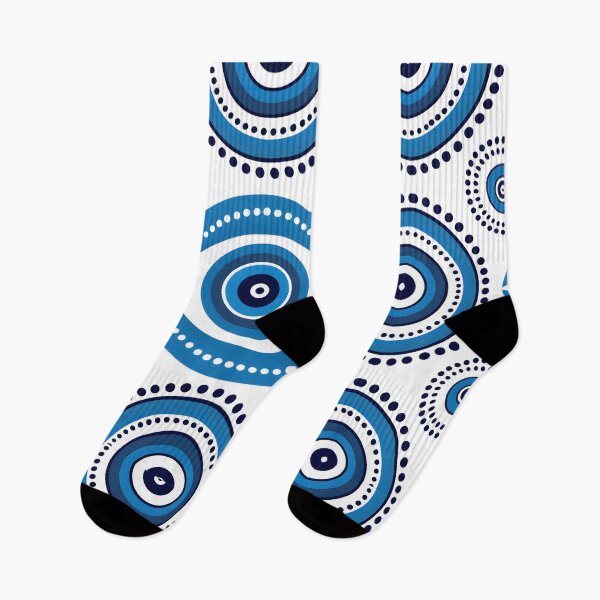 Item preview, Stylized Nazar Pattern Modern Greek Decorative Motif designed and sold by daila70.