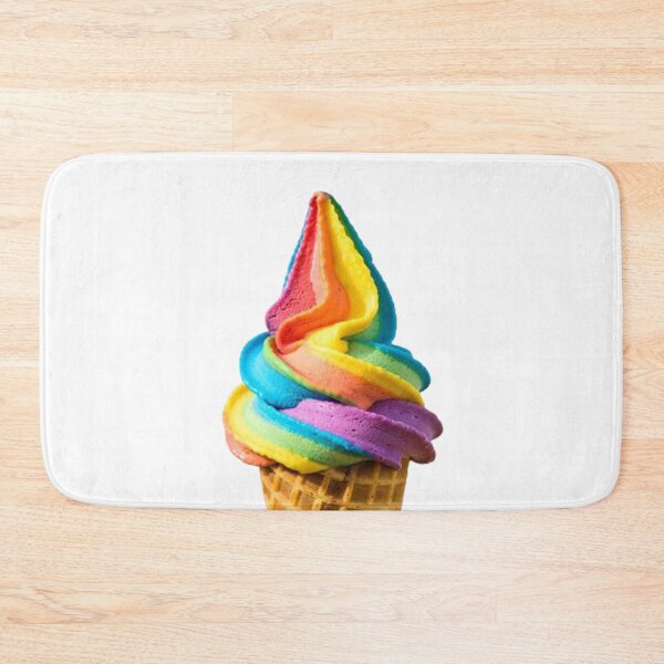 Item preview, Rainbow Ice Cream Cone designed and sold by SassyArtistry.