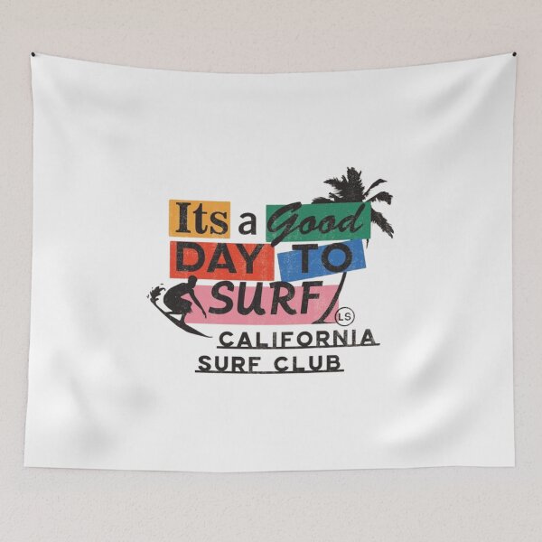Item preview, Surf California Good Day Retro Vibes designed and sold by Oniyasha.