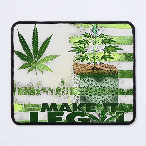 Item preview, Make It Legal Pot Flag designed and sold by natnat7w.