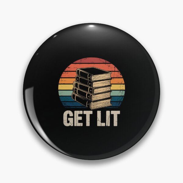 Item preview, Get Lit With Books Book Reading Lover Gifts designed and sold by RustsyMin.