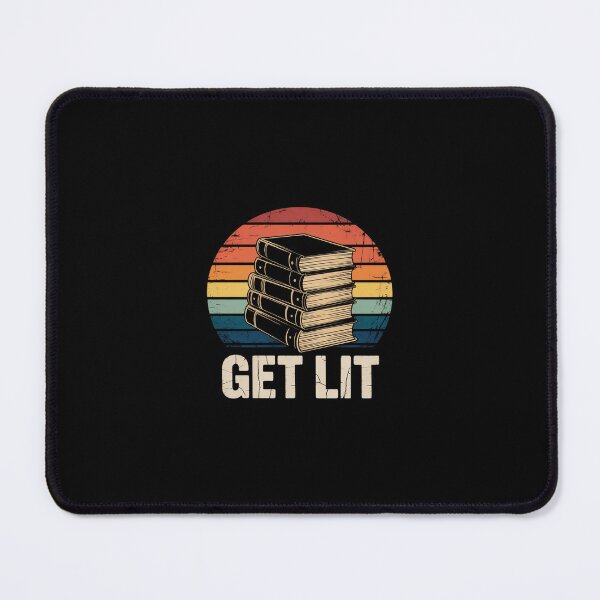 Item preview, Get Lit With Books Book Reading Lover Gifts designed and sold by RustsyMin.