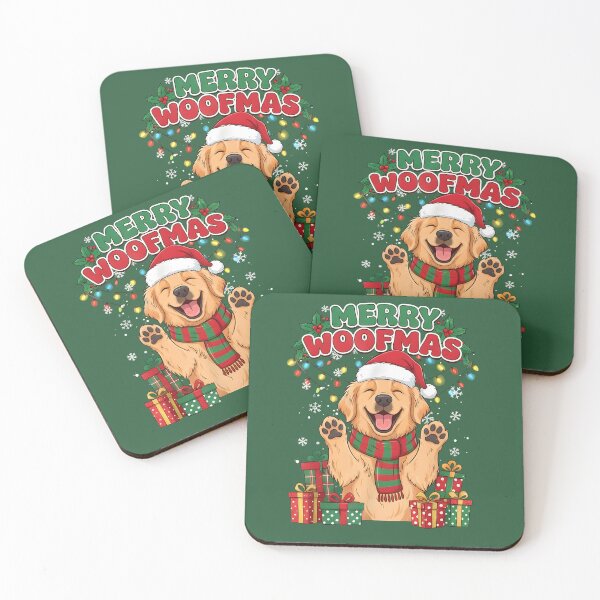 Item preview, christmas Dog merry woofman designed and sold by Uglyandcute.