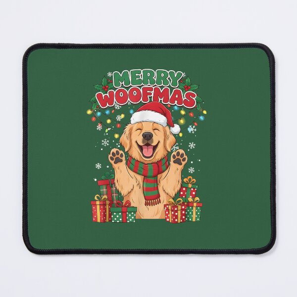 Item preview, christmas Dog merry woofman designed and sold by Uglyandcute.