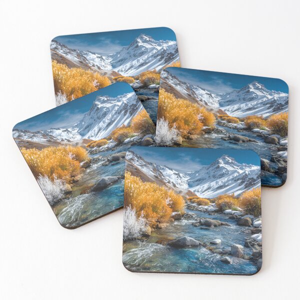 Item preview, Stunning Autumn Mountainscape with Flowing Stream designed and sold by Artessie.