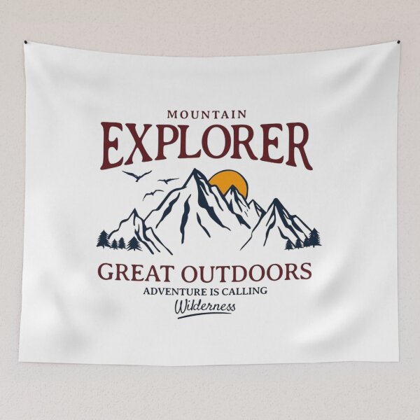 Item preview, Mountain Explorer Great Outdoors Adventure designed and sold by Oniyasha.