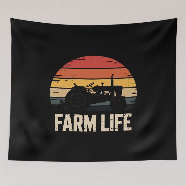 Item preview, Farm Life Farming Tractor Farmer Gift designed and sold by RustsyMin.