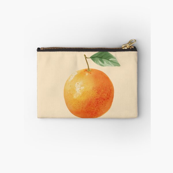 Item preview, Mandarin Orange with a Leaf designed and sold by Violet Peonies.