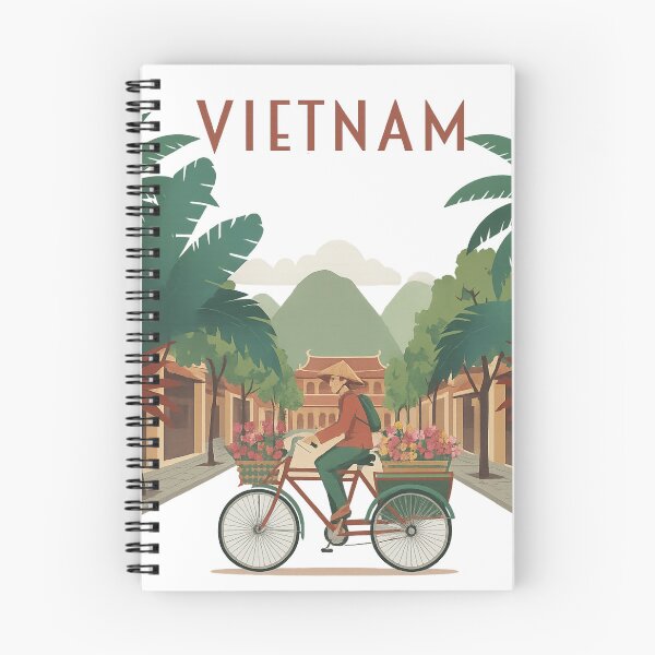 Item preview, Vietnam Vintage Flower Bicycle Poster – Saigon Soul Art designed and sold by SaigonSoulArt91.