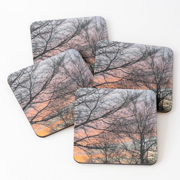 Item preview, Winter Sunset - bare branches designed and sold by Donna Turner.