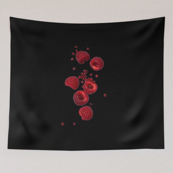 Item preview, Falling raspberries designed and sold by SassyArtistry.