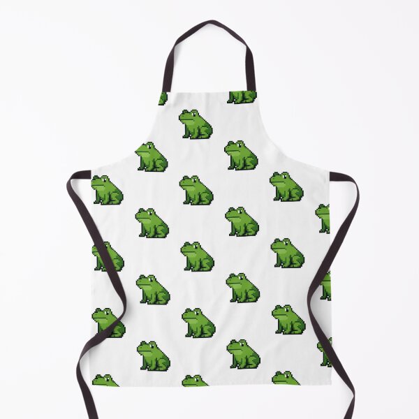 Item preview, Green Pixel Art Frog designed and sold by XNamishX40.