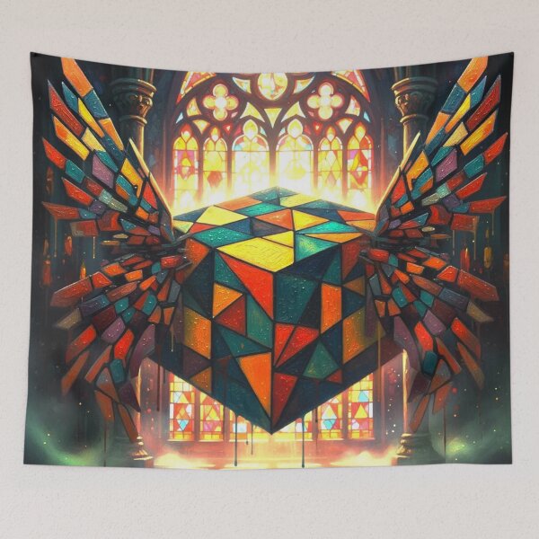 Item preview, The Winged Cube of the Cathedral designed and sold by Ecosetereos.