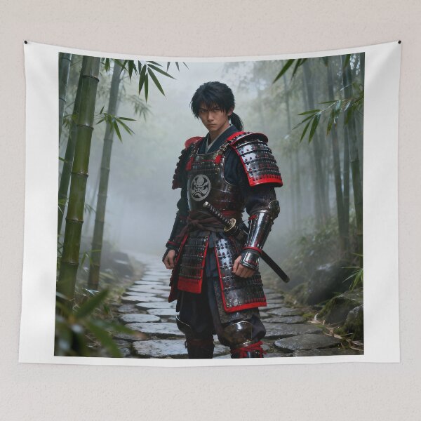 Item preview, Kenshin – The Crimson Samurai designed and sold by InkloreCulture.
