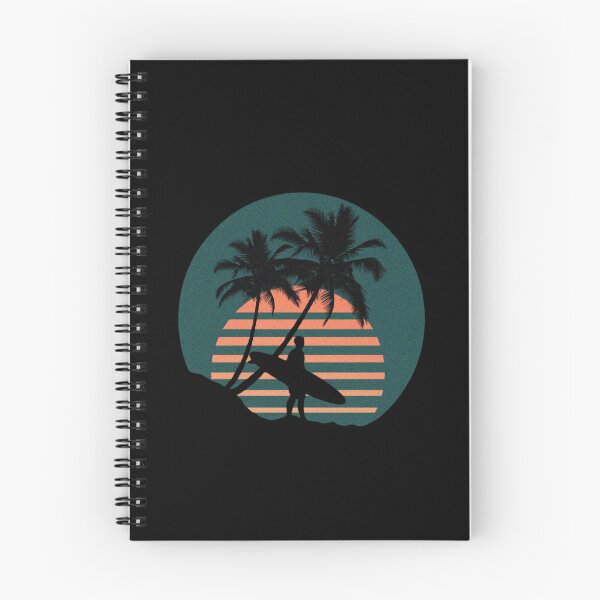 Item preview, Surf Wild Waves Retro Sunset Vibes designed and sold by Oniyasha.