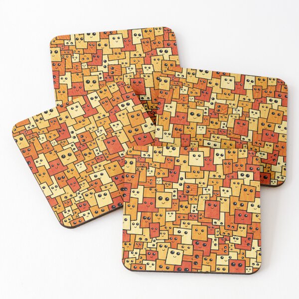 Item preview, Orange Happy Faces designed and sold by CurioEphemeres.