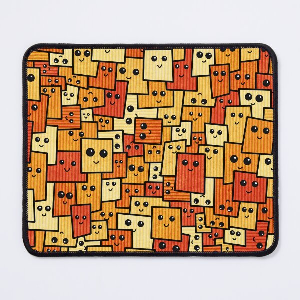 Item preview, Orange Happy Faces designed and sold by CurioEphemeres.