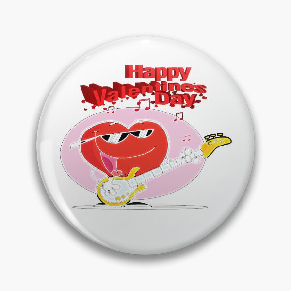 Item preview, Happy Valentines Rockstar designed and sold by natnat7w.
