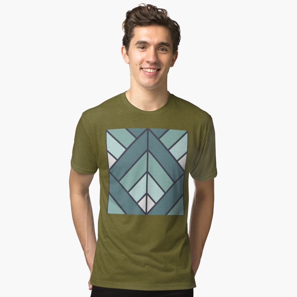 Item preview, Tri-blend T-Shirt designed and sold by redwolfoz.