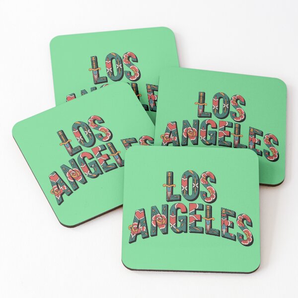 Item preview, Los Angeles Tattoo Lettering – Neo-Traditional Art Design designed and sold by TeeVibeHaus.
