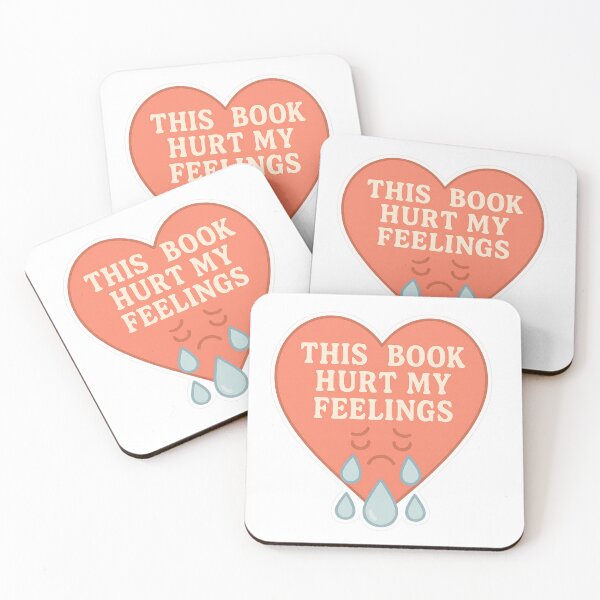 Item preview, This Book Hurt My Feelings designed and sold by ouatisworld.