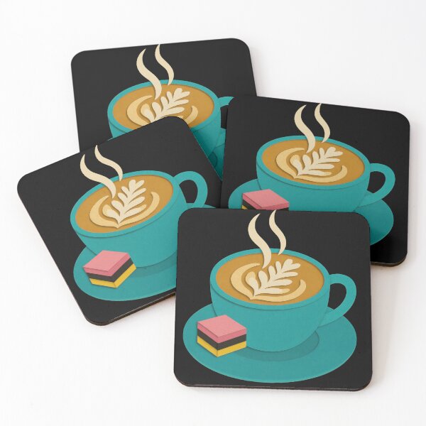 Item preview, Flat White Coffee and Licorice Allsorts designed and sold by kornkobart.