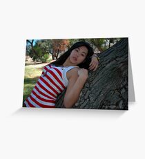 Peaceful easy feeling. Greeting Card