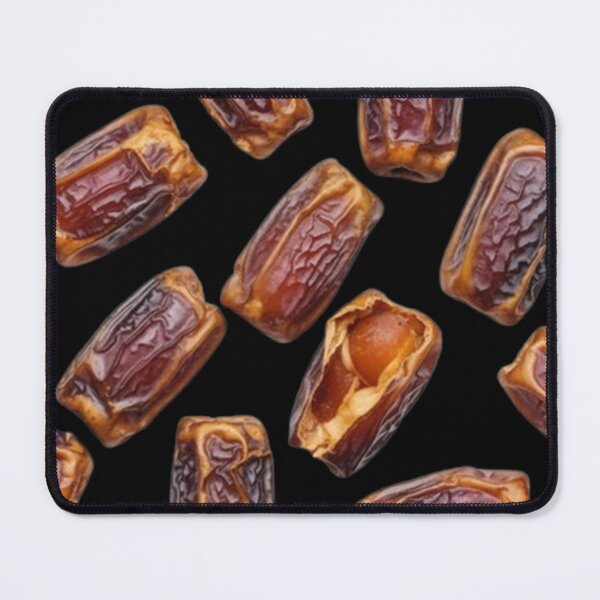 Item preview, Falling dates in rich scattered dried fruit pattern designed and sold by SassyArtistry.