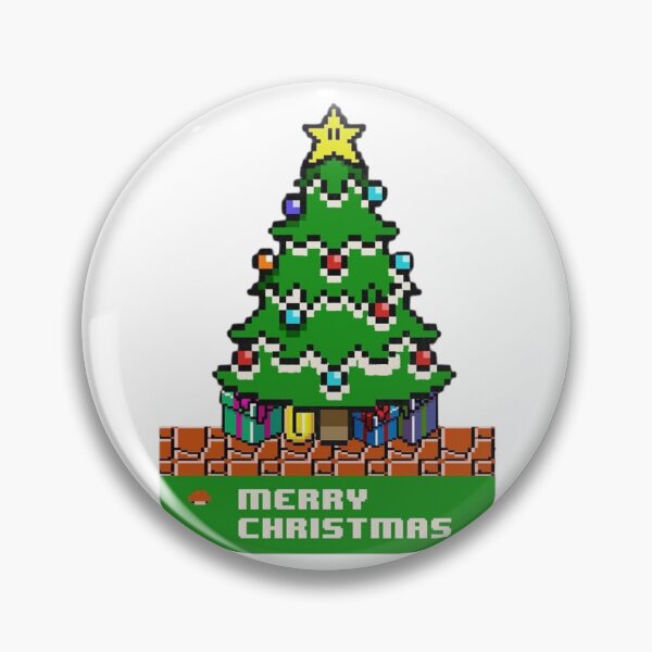 Item preview, Pixel Christmas Tree Retro Gaming designed and sold by Oniyasha.